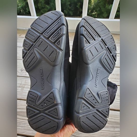 Landsend Women's Black and Gray Floral Boots - Picture 7 of 10